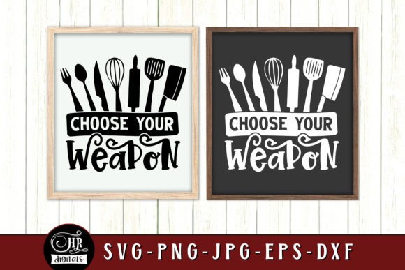 Choose Your Weapon, Funny Kitchen Embroidery Review