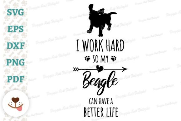Funny Beagle Dog Owner Svg Png Dxf Graphics and Crafts