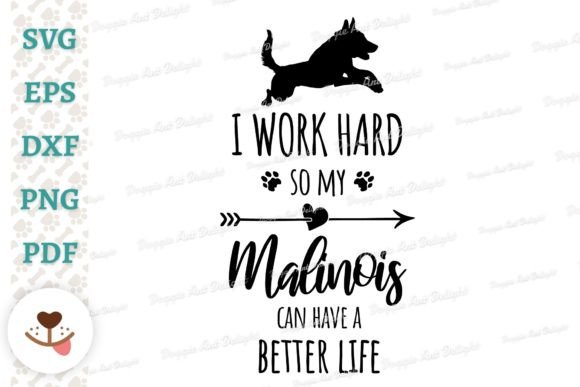 Funny Malinois Dog Owner Svg Png Dxf Graphics and Crafts