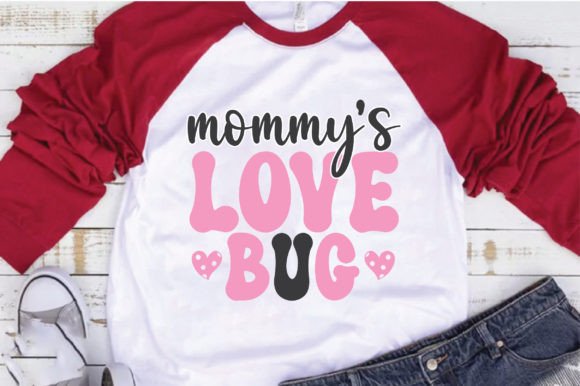 Funny Mommy s Love Bug SVG PNG Cut Files Graphics and Crafts