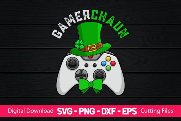 Gamerchaun Funny St Patrick s Day Graphics and Crafts