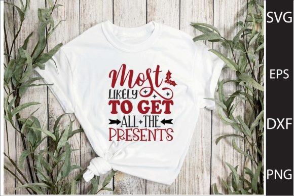 Most Likely to Get All the Presents Graphics and Crafts Review