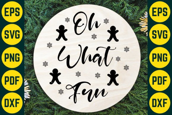 Oh What Fun Christmas Ornaments SVG Graphics and Crafts Review